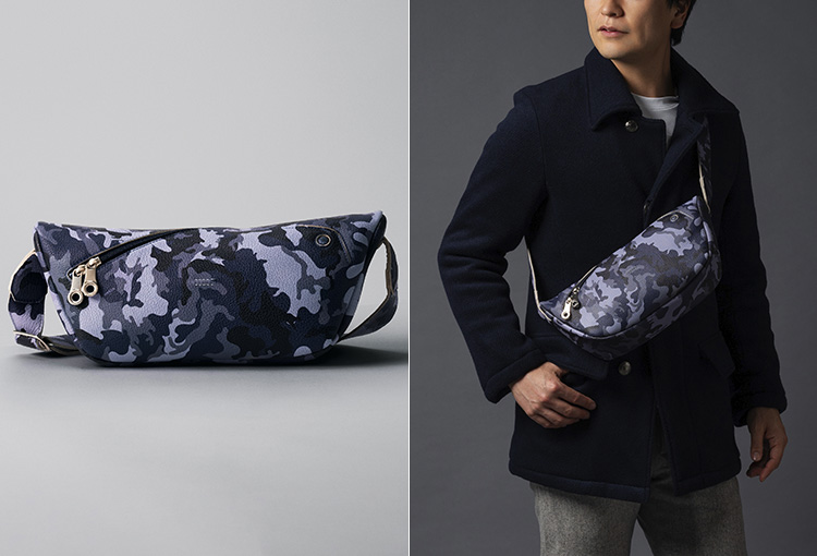 【HMAEN】藤巻別注オーシャンブルー　迷彩シリーズ