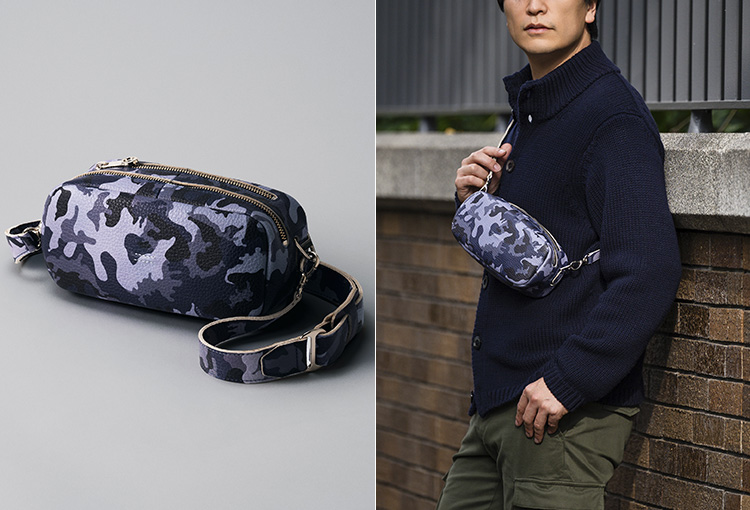 【HMAEN】藤巻別注オーシャンブルー　迷彩シリーズ