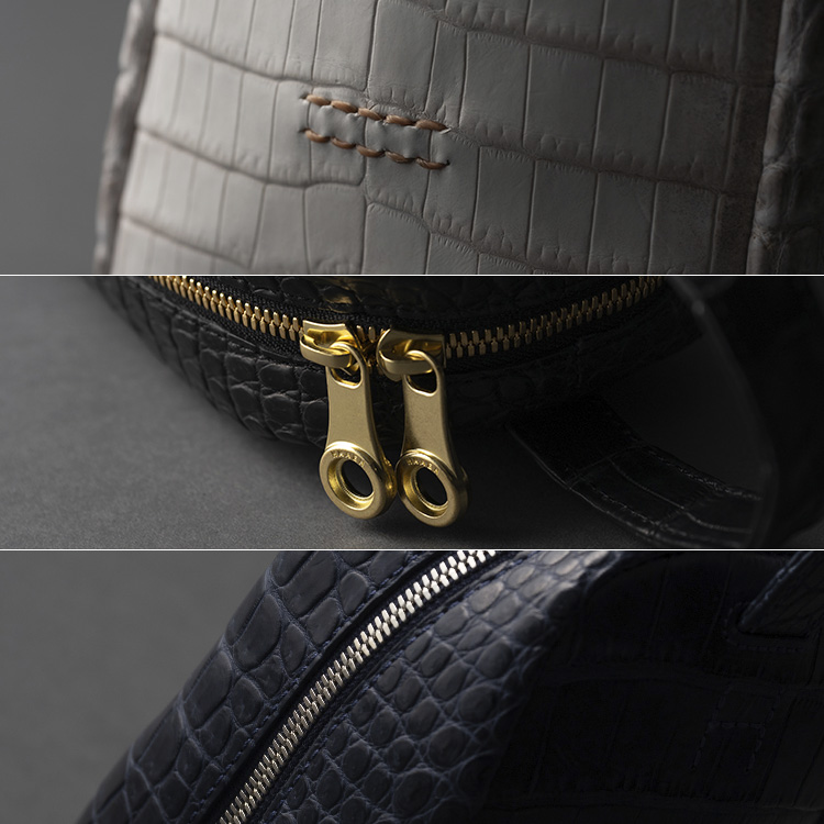 【HMAEN】ヒマラヤ/クロコダイルレザー ブレスバッグ WILL 1点モノ