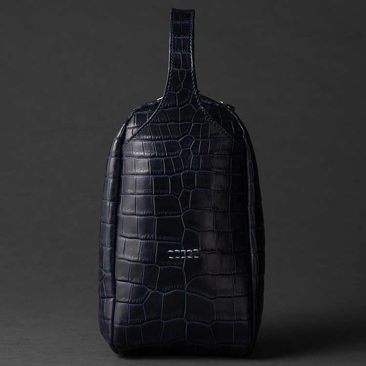 【HMAEN】ヒマラヤ/クロコダイルレザー ブレスバッグ WILL 1点モノ
