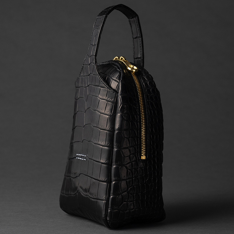 【HMAEN】ヒマラヤ/クロコダイルレザー ブレスバッグ WILL 1点モノ