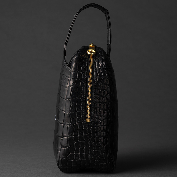 【HMAEN】ヒマラヤ/クロコダイルレザー ブレスバッグ WILL 1点モノ