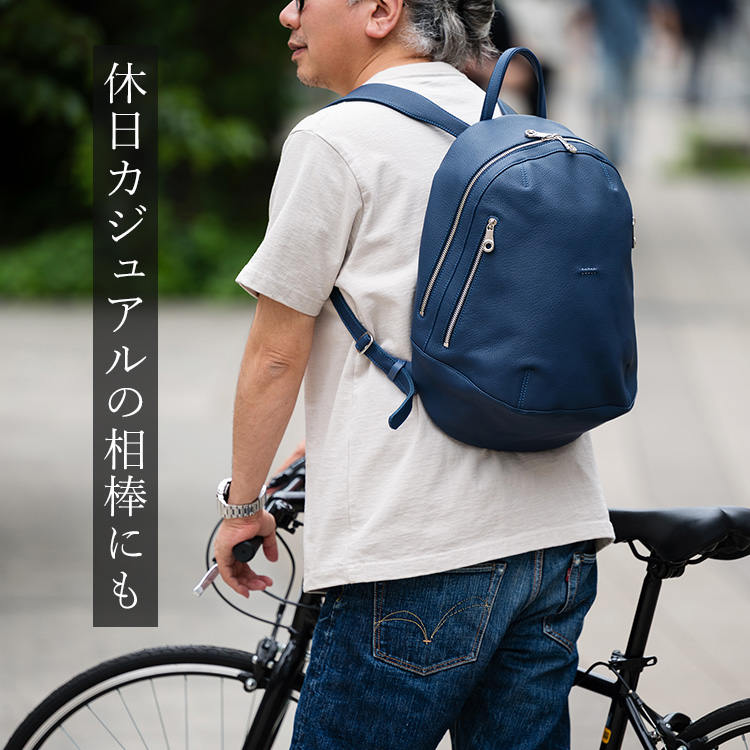 HMAEN】オールレザーバックパックFP14 | 藤巻百貨店