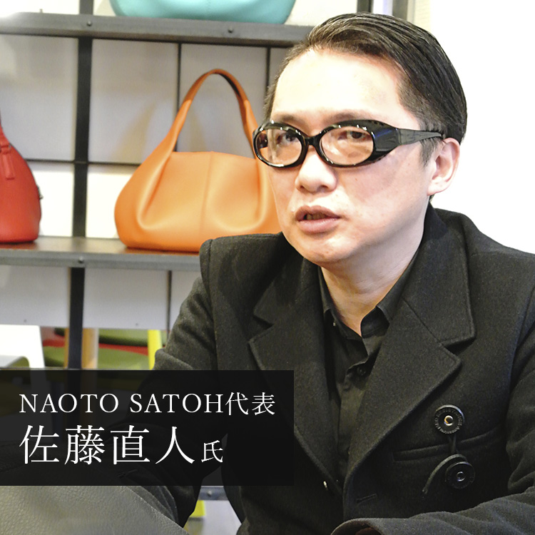 【NAOTO SATOH】スクエアボディバッグ/マイクロスクエアボディバッグ