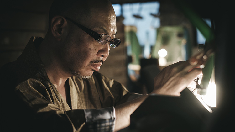 【根本硝子工芸】ロックグラス 鳳凰/孔雀