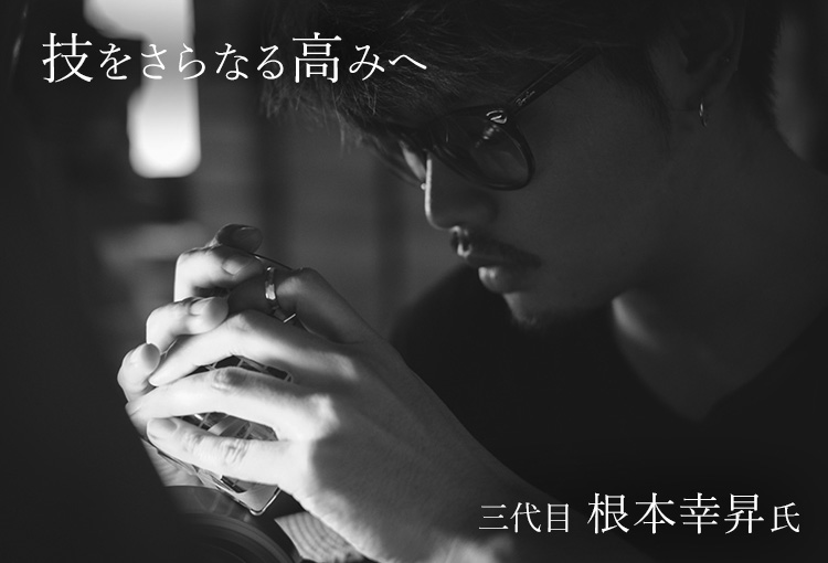 【根本硝子工芸】Old Fashioned Glass 華-Hana-【樽型】墨 Luxury Class