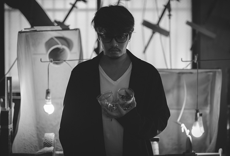 【根本硝子工芸】Old Fashioned Glass 華-Hana-【樽型】墨 Luxury Class