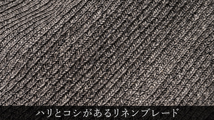 【p cnq】リネンブレードハット PQ24SS-24