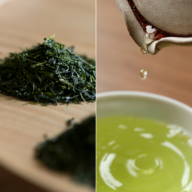 336_0001_【新緑園】特選茶筒セット(特選煎茶、特選ぐり茶)