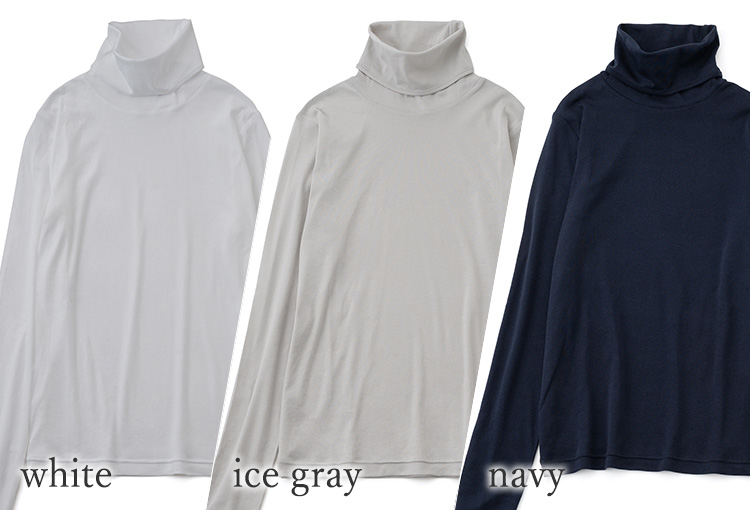 【tsuki.s】レディースハイネック プルオーバー