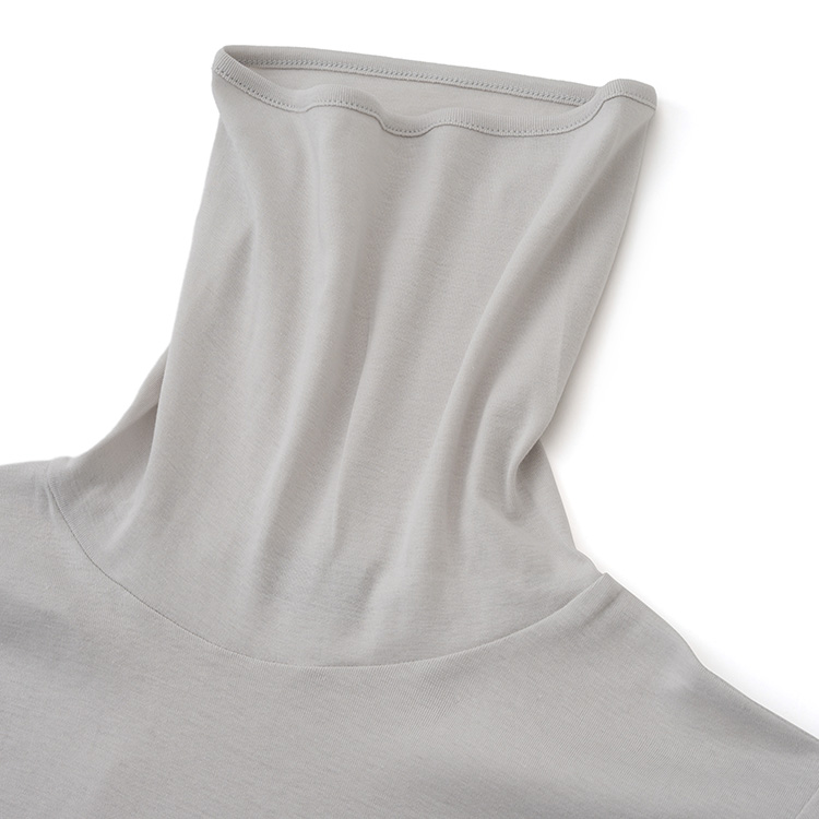 【tsuki.s】レディースハイネック プルオーバー