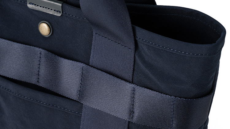 【BAGGY'S ANNEX】超軽量 塩縮加工シワナイロン・トートバッグ