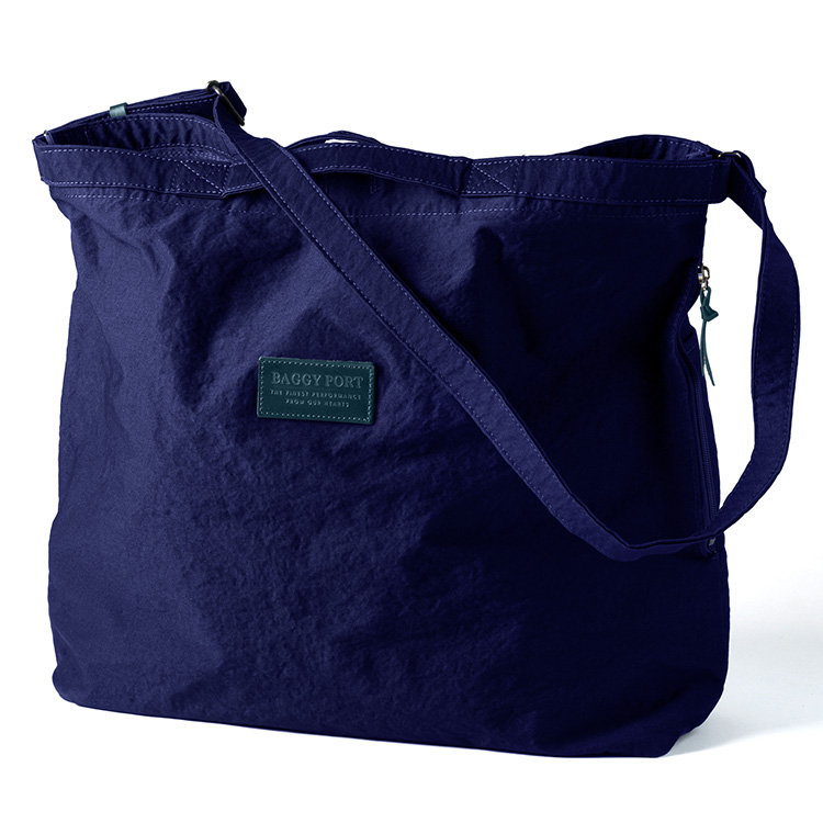 BAGGY PORT】KONBU(R) ナイロン 2wayショルダーバッグ 藤巻別注 紫紺