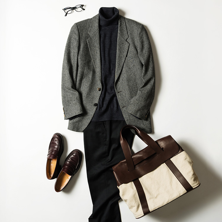 【el alto】エキストラファインウール　タートルネックニット