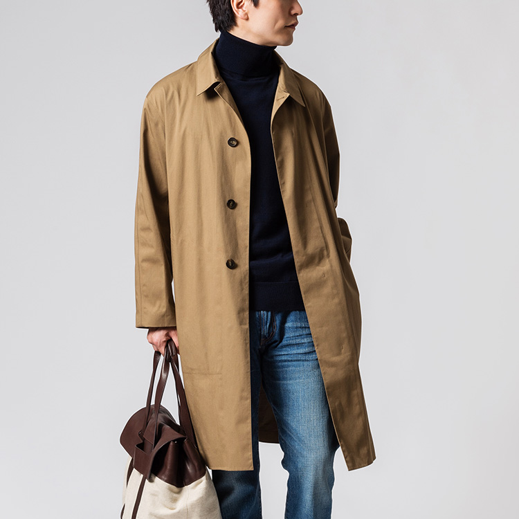 【el alto】エキストラファインウール　タートルネックニット