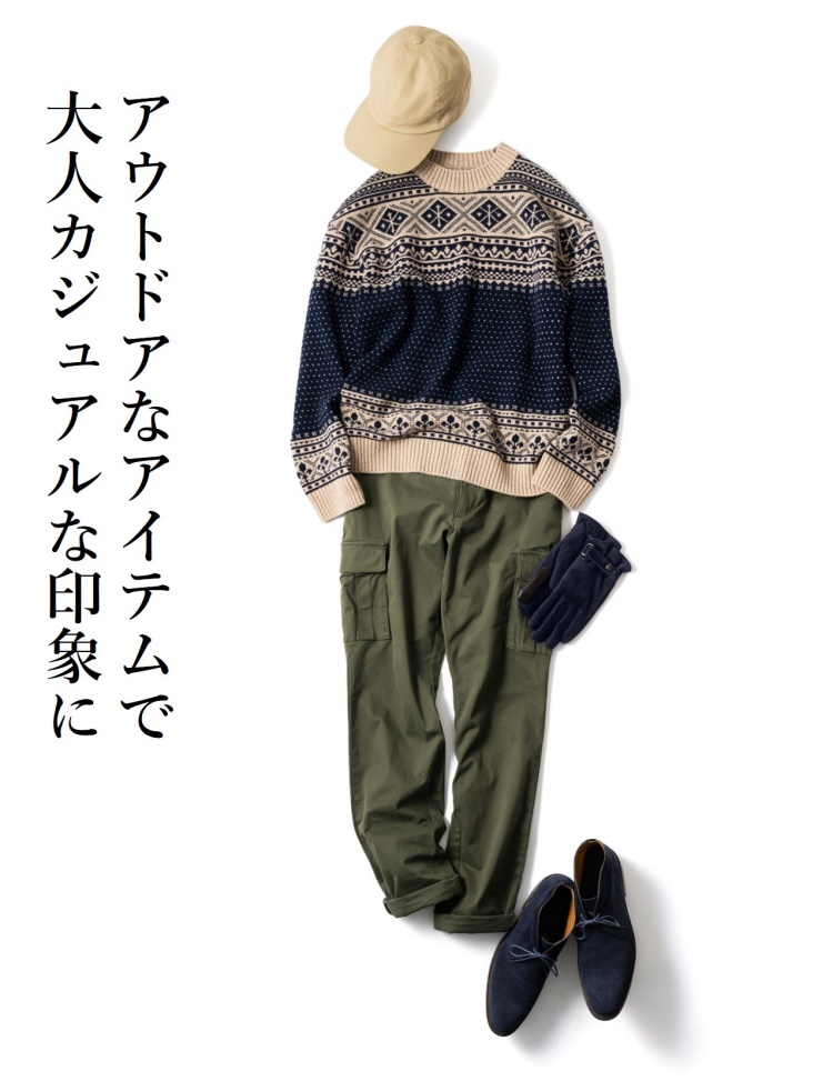 【el alto】カシミヤ100%フェアアイルセーター