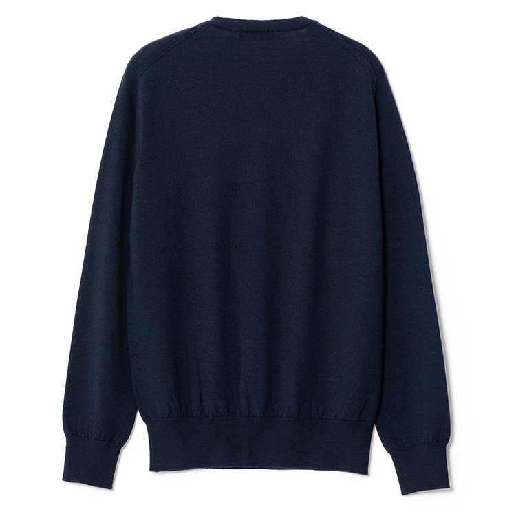 【el alto】エキストラファインウール Vネックニット