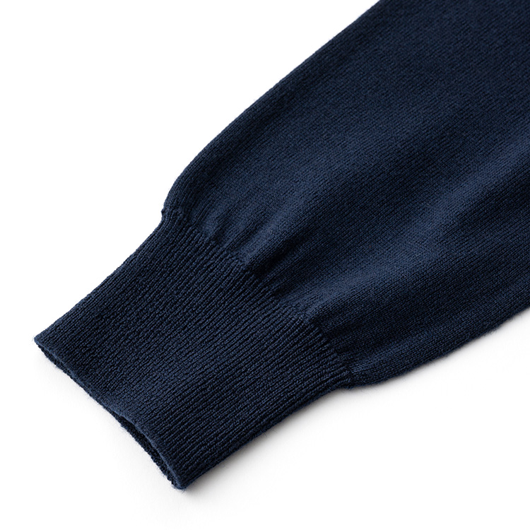 【el alto】エキストラファインウール Vネックニット