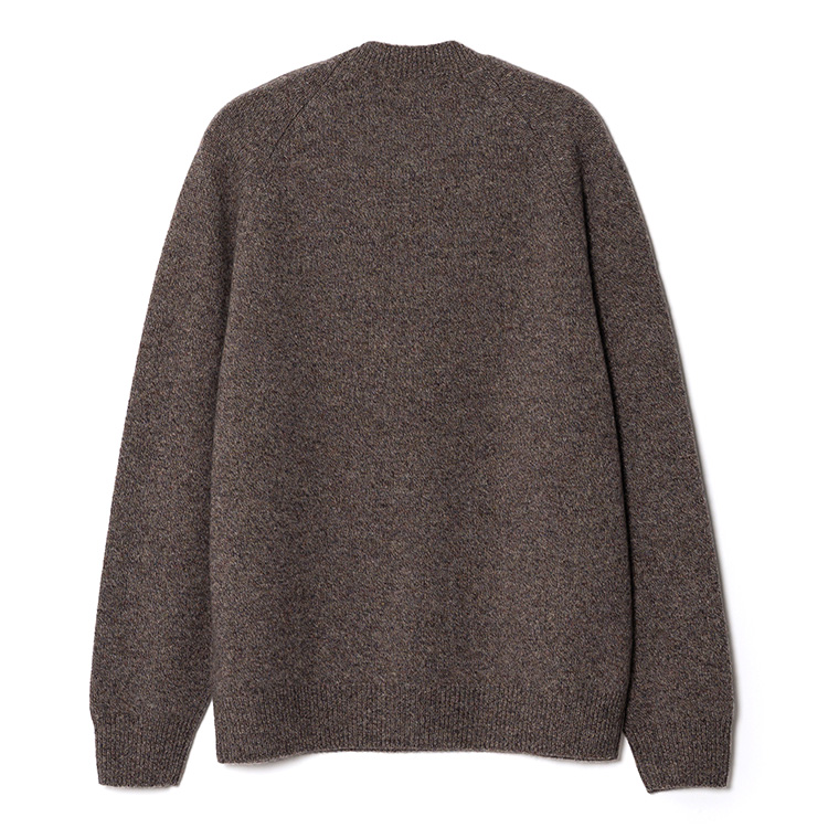 【el alto】カシミヤ100％ ラグランモックネック クラッシュカラー