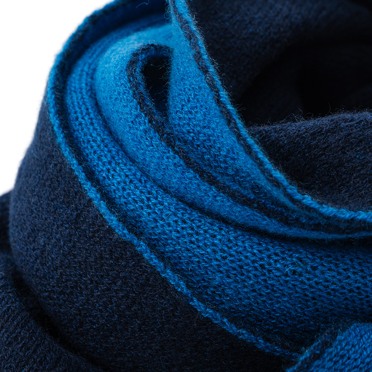 【el alto】カシミヤ100％ ダブルフェイスふわかるボリュームニットマフラー