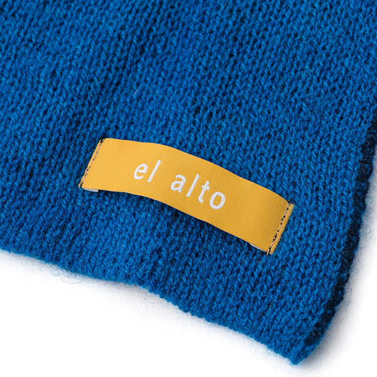 【el alto】カシミヤ100％ ダブルフェイスふわかるボリュームニットマフラー