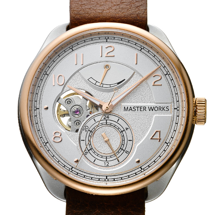 【美品・MASTER WORKS・限定生産】クアトロ 自動巻き 腕時計 グリーン2019年6月