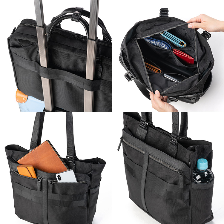 BRIEFING FUSION BS TOTE HD BLACK