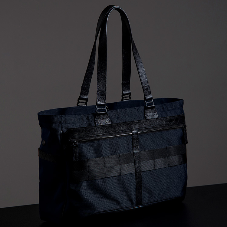 BRIEFING FUSION MISSION TOTE LEATHER | poulettes-azur.com