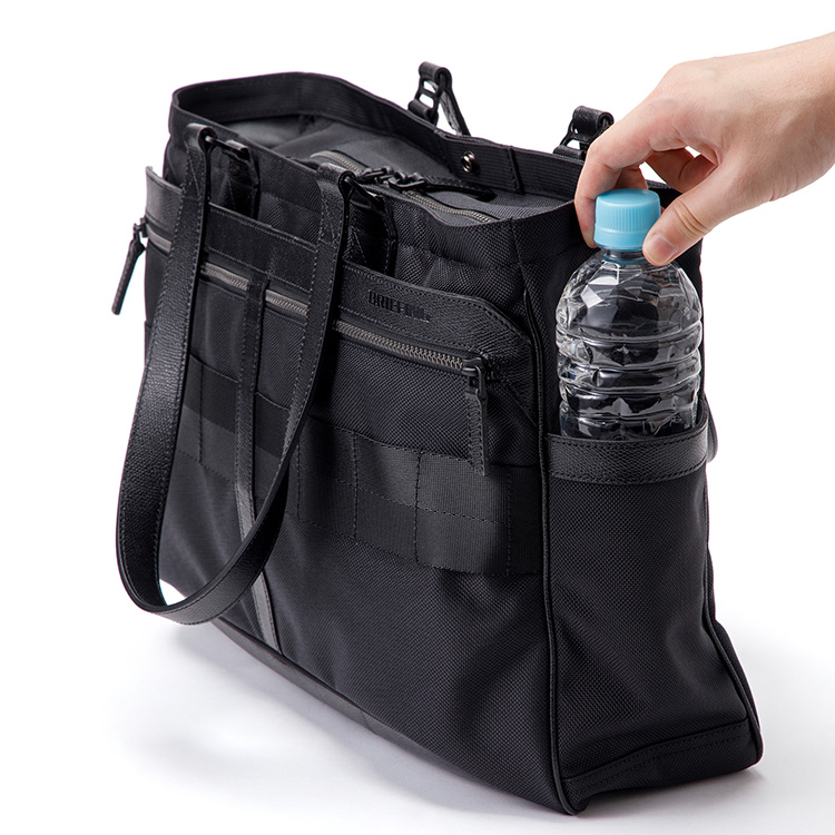 【BRIEFING】FUSION SQ TOTE HD（BLACK）