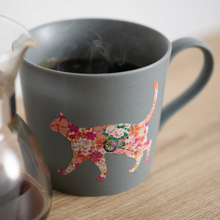 【マグカップからキュン】丸モ高木陶器 ペアマグカップ コーヒー 紅茶 ブルーとピ