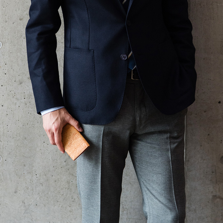【tototo】Fish Leather Card Case