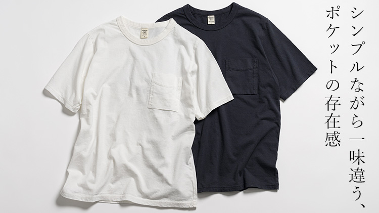 【Jackman】USA Cotton Pocket T Shirt　JM5327