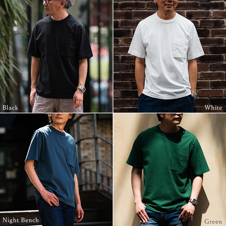 【Jackman】USA Cotton Pocket T-shirt(JM5534)
