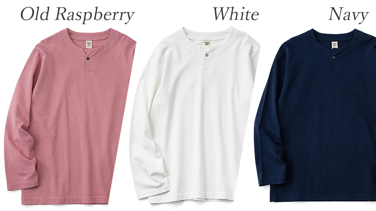 Jackman】USA Cotton Henleyneck LS T-shirt（JM5318） | 藤巻百貨店