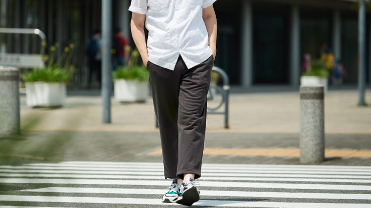 Jackman】Dotsume Sweat Buggy Pants | 藤巻百貨店