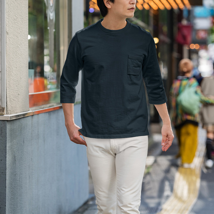 Jackman】Dotsume 1/2Sleeved T-Shirt 藤巻別注カラー 藤巻百貨店