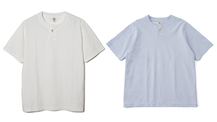 Jackman】USA Cotton Henleyneck T-shirt（JM5328） | 藤巻百貨店