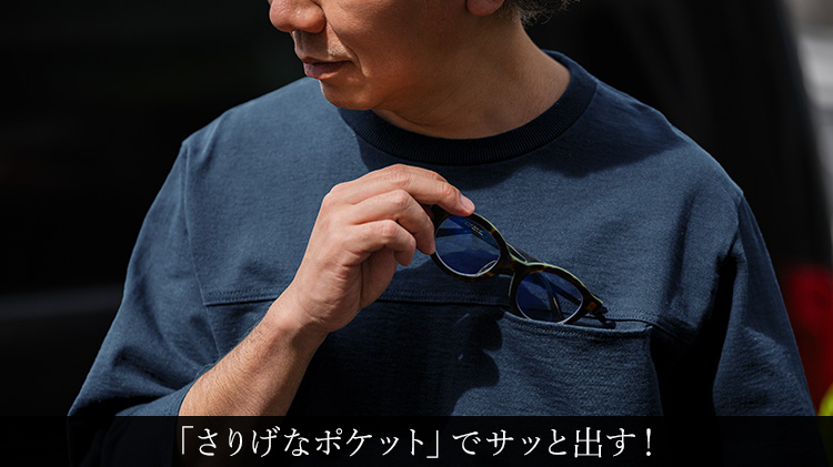 Jackman】Dotsume Pocket HS T-shirt（JM5446） | 藤巻百貨店