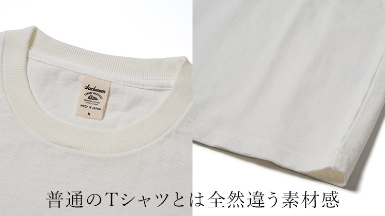 【Jackman】Dotsume T-shirt(JM5444)