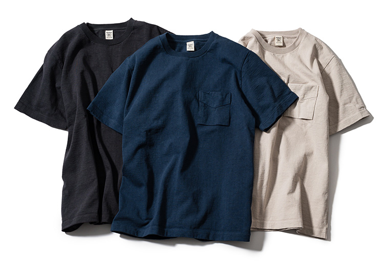 【Jackman】Dotsume Pocket T-shirt(JM5445)