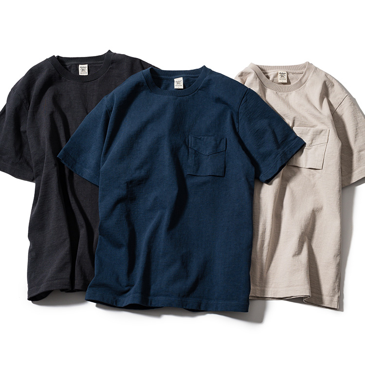 【Jackman】Dotsume Pocket T-shirt（JM5445）