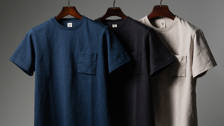 【Jackman】Dotsume Pocket T-shirt(JM5445)