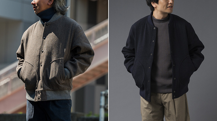 Jackman】Melton Award Jacket | 藤巻百貨店