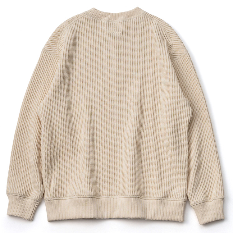 【Jackman】Waffle Half Zip