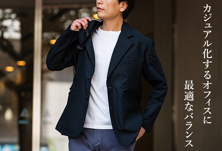 【Jackman】Back Nep Jacket(JM8568) フラップ付きポケット