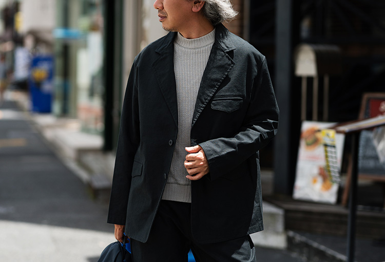【Jackman】Back Nep Jacket(JM8568) フラップ付きポケット