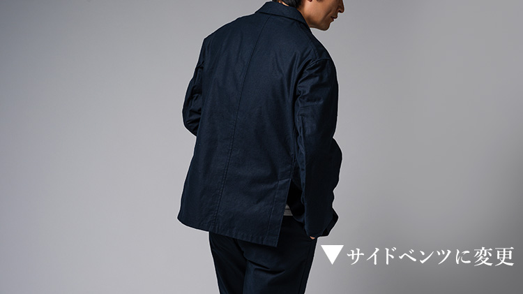 【Jackman】Back Nep Jacket(JM8568) フラップ付きポケット