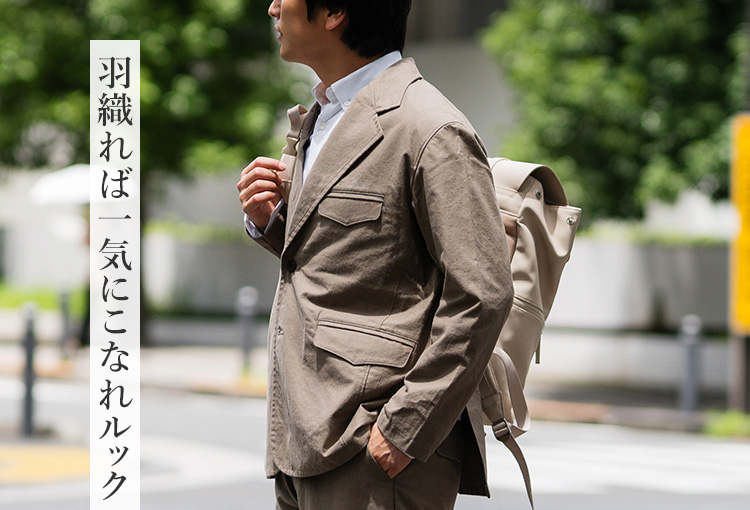 【Jackman】Back Nep Jacket(JM8568) フラップ付きポケット