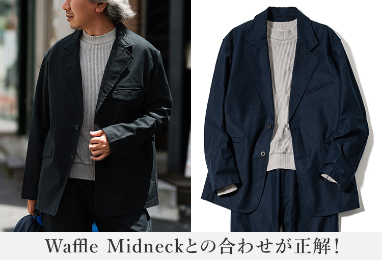 【Jackman】Back Nep Jacket(JM8568) フラップ付きポケット