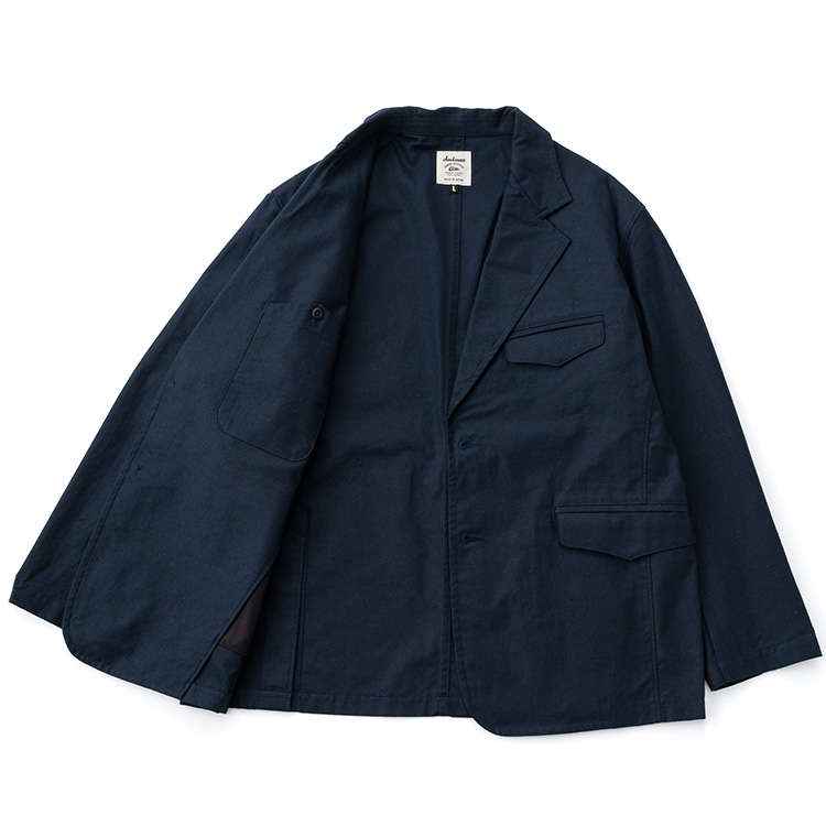 【Jackman】Back Nep Jacket(JM8568)　フラップ付きポケット
